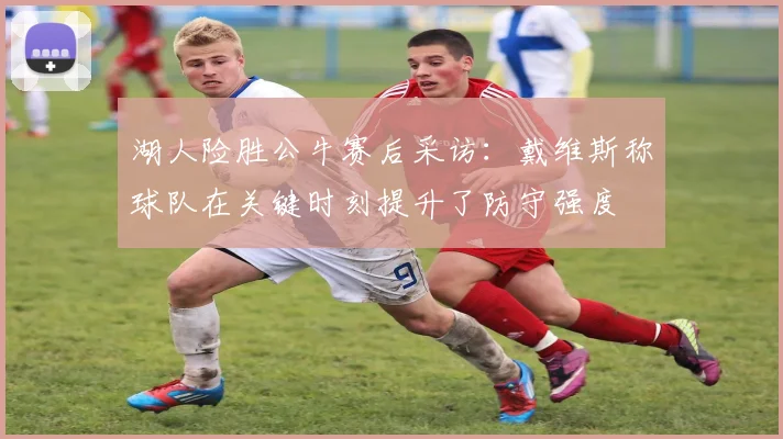 湖人险胜公牛赛后采访：戴维斯称球队在关键时刻提升了防守强度