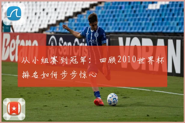 从小组赛到冠军：回顾2010世界杯排名如何步步惊心