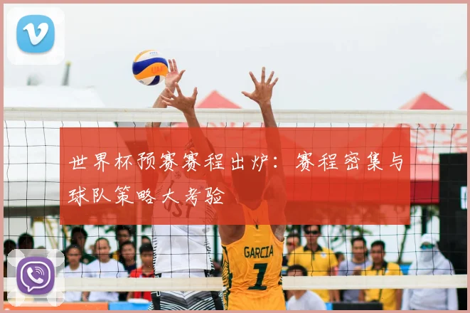 世界杯预赛赛程出炉:赛程密集与球队策略大考验
