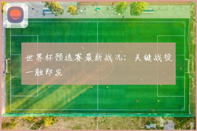 世界杯预选赛最新战况：关键战役一触即发